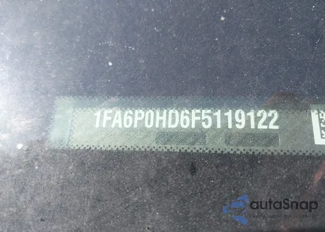 2015 Ford Fusion Se from USA, damaged, VIN 1FA6P0HD6F5119122